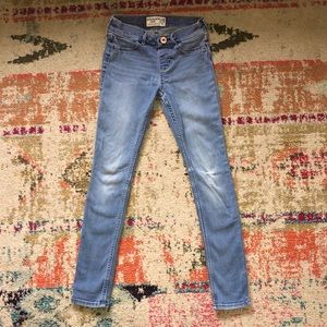 Abercrombie kids pull on jeans/jegging size 9/10 Slim